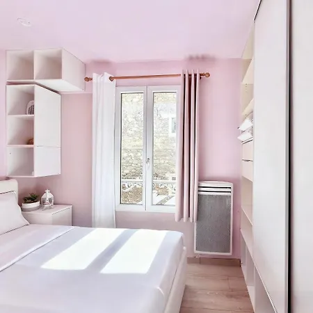 Appartement Pink Warm Near Arc De Triomphe *